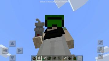 Poster Modern Jimbo's Weapons mod for MCPE