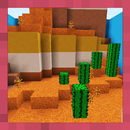 Find the Button: New Biomes. Map for MCPE APK