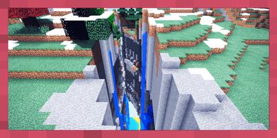 Incredible World: City and Village. Map for MCPE Affiche