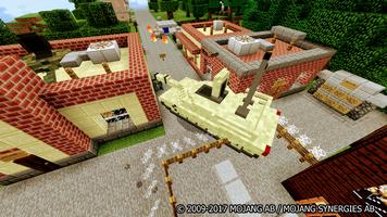 War Tank Minecraft Mod Poster