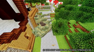 War Tank Minecraft Mod captura de pantalla 1