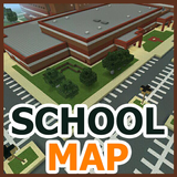 School Minecraft map icône