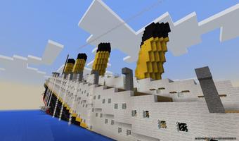 Map Escape from Titanic for Minecraft capture d'écran 2