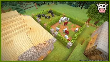 Survival Village Minecraft map capture d'écran 2