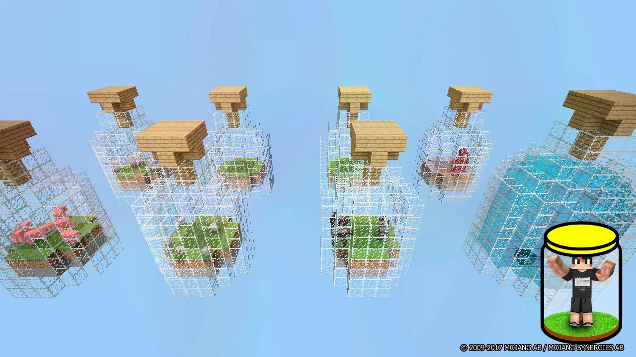 Карта в майнкрафт мир в бутылке