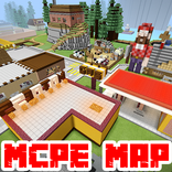 Map Gravity city for Minecraft PE