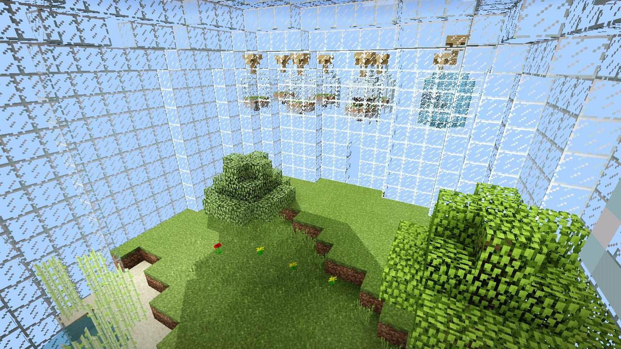 Карта майнкрафт выживание в барьере с ачивками