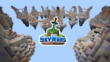 Sky Wars Minecraft maps Affiche