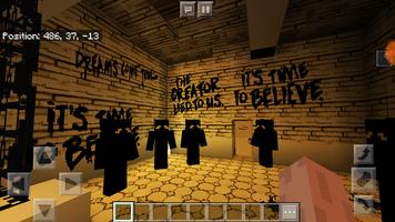 Bendy 3 رعب بقاء المغامرة MCPE 2018 تصوير الشاشة 2