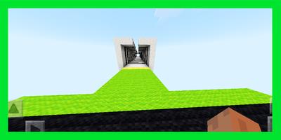 Parkour Challenge Super Speed Run. Map for MCPE poster