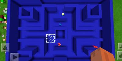 New Pacman Mini-game. Map for MCPE screenshot 1