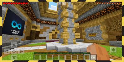 Mini-game Find the Button map for MCPE-poster