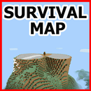 Survival island Minecraft map APK