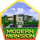 Map Modern Super Mansion for MCPE আইকন