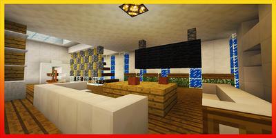 Map Modern Super Mansion for MCPE capture d'écran 2