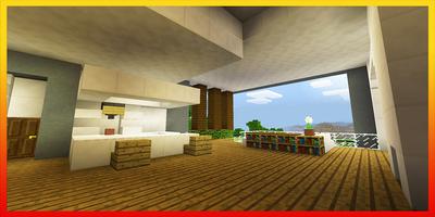 Map Modern Super Mansion for MCPE capture d'écran 3