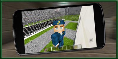 سجن الحياة 2018 لعبة مصغرة خريطة MCPE الملصق