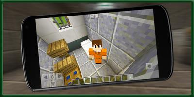 Chơi trò chơi miễn Prison Life 2018 Mini map MCPE ảnh chụp màn hình 3