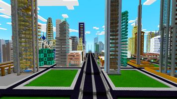 Mega city map for minecraft PE capture d'écran 1