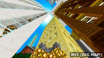 New York city BIG map for MCPE ảnh chụp màn hình 3