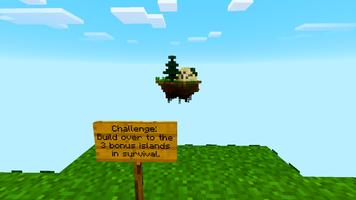 Skyblock island survival MCPE captura de pantalla 1