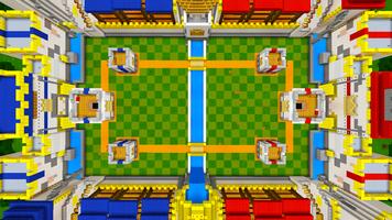 Map cruel сraft royal for MCPЕ poster