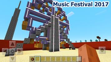 New music festival map MCPE скриншот 3