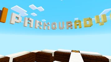 Parkour maps for minecraft pe Cartaz