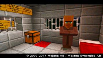 Prison escape minecraft map পোস্টার