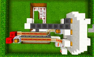 Redstone house maps for MCPE Affiche