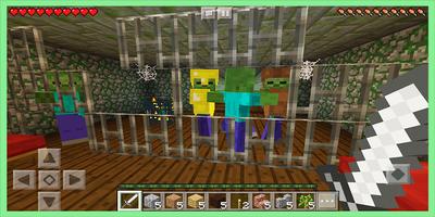 Паркур карта Herobrine Хеллоуин MCPE скриншот 2