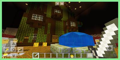 Паркур карта Herobrine Хеллоуин MCPE скриншот 3