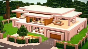 Redstone houses - maps for mcpe Affiche