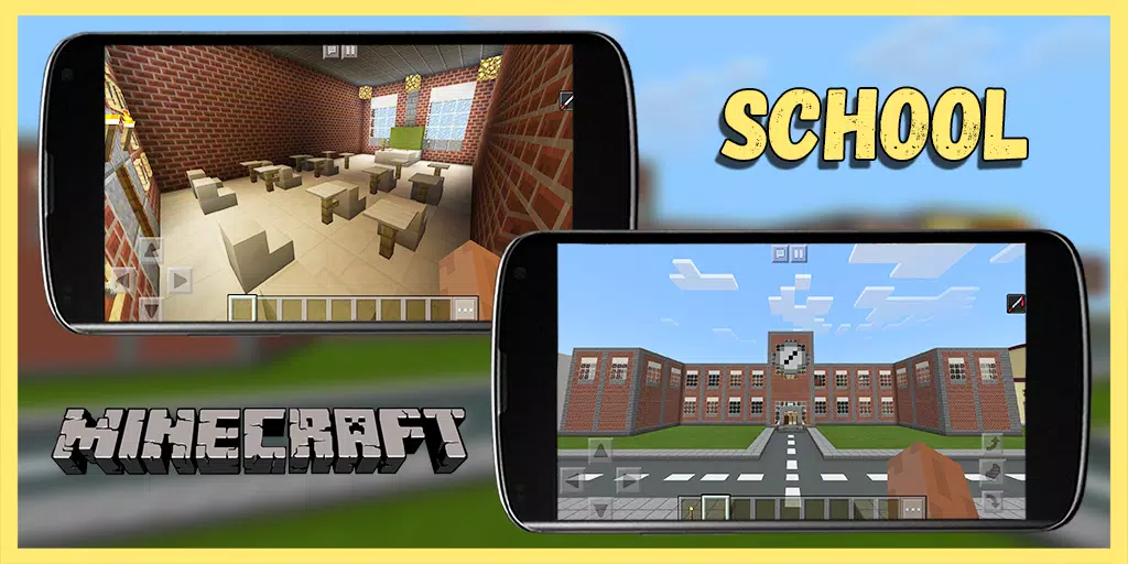 下载学校和社区 地图我的世界 Mcpe 的安卓版本