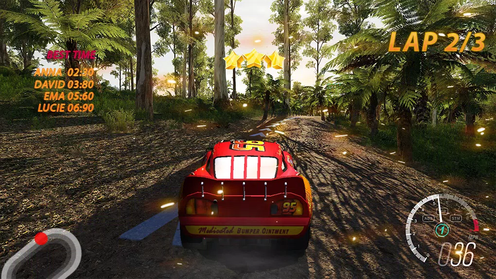 Download do APK de Relâmpago McQueen Corrida de carros 3D para Android