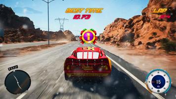 McQueen ultimate race lightenning cars : Fast 3D Screenshot 1