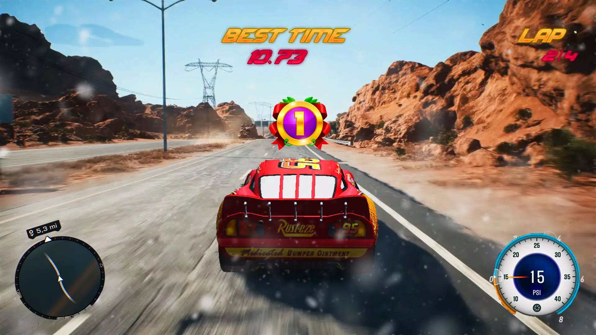 Download do APK de Relâmpago McQueen Corrida de carros 3D para Android