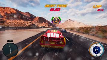 McQueen ultimate race lightenning cars : Fast 3D Screenshot 2