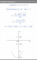 Quadratic equations screenshot 2