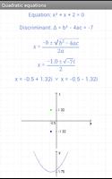 Quadratic equations syot layar 2