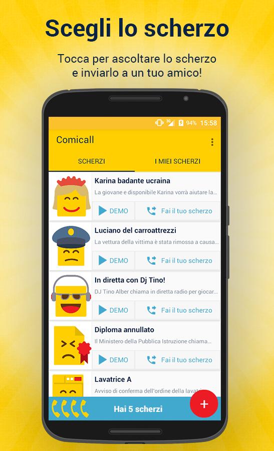 audio scherzi telefonici da scaricare gratis