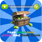 Free Gems For Clash Of Clans - Hack Gems Prank icon