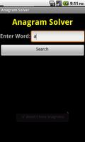 Anagram Solver imagem de tela 1