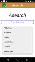 برنامه‌نما Asearch عکس از صفحه