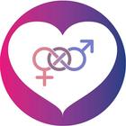 Bisexual Chat & Dating APP ícone