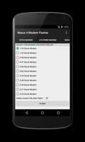 Nexus 4 LTE Modem Flasher ポスター