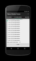 Nexus 4 LTE Modem Flasher تصوير الشاشة 1
