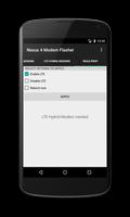 Nexus 4 LTE Modem Flasher تصوير الشاشة 2