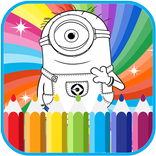 How to color game for despicable ( coloring book )