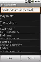 OSMTracker for Android™ captura de pantalla 3